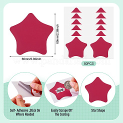 50Pcs Coated Scratch Off Film Password Sticker&nbsp;DIY-TA0015-47A
