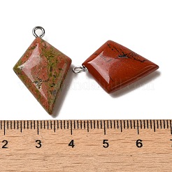 Natural & Synthetic Mixed Gemstone Pendants&nbsp;G-XCP0001-11