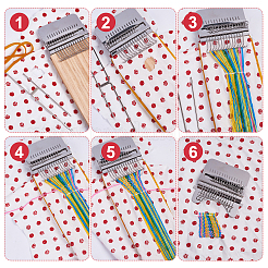 Wood Knitting Looms&nbsp;TOOL-WH0051-11