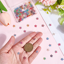 100Pcs Transparent Resin Cabochons&nbsp;MRMJ-SP0001-28
