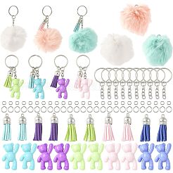 DIY Bear Keychain Making Kits&nbsp;DIY-FS0009-14