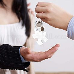 20 Sets Sublimation Blanks Keychains&nbsp;KEYC-CA0001-05