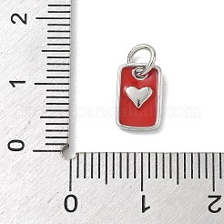 Brass Enamel Charms&nbsp;KK-B155-15P-03