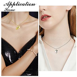 30Pcs Brass Locket Pendants&nbsp;KK-SZ0003-18