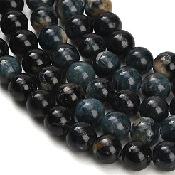 Natural Blue Tourmaline Beads Strands&nbsp;GG-NH0002-A01-8mm