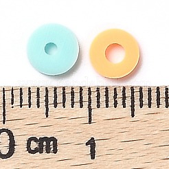 240G 24 Colors Handmade Polymer Clay Beads&nbsp;CLAY-JP0001-08-6mm