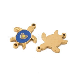 304 Stainless Steel Enamel Connector Charms&nbsp;STAS-Z139-02G