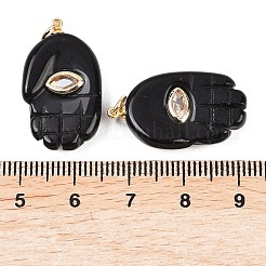 Natural Obsidian Pendants&nbsp;G-Z134-05B