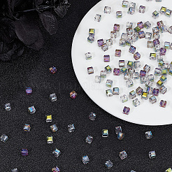 2 Strands Electroplate Glass Bead Strands&nbsp;EGLA-PA0001-27