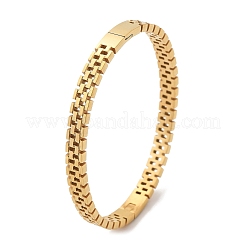 304 Stainless Steel Watch Band Bangles for Women&nbsp;BJEW-Z092-03G