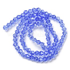 Transparent Electroplate Glass Beads Strands&nbsp;LS-GLAA-F029-2mm-C07