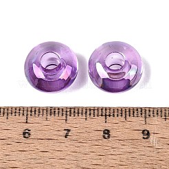 Transparent Acrylic European Beads&nbsp;OACR-E033-20C