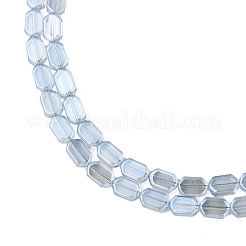 Electroplate Glass Beads Strands&nbsp;EGLA-N008-017-C03
