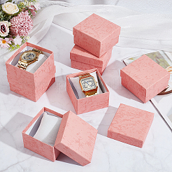 20Pcs Marble Print Paper Display Boxes for Watch&nbsp;CON-GO0001-24