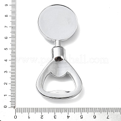 Zinc Alloy Bottle Opener Cabochon Component&nbsp;LS-PALLOY-D312-01P-05