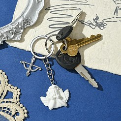 Alloy & Resin Keychain&nbsp;KEYC-YW00080
