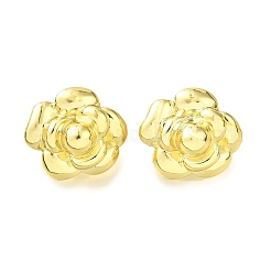 Brass Stud Earrings for Women&nbsp;EJEW-F365-03LG