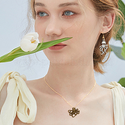 120Pcs 4 Style Tibetan Style Alloy Pendants&nbsp;FIND-DC0003-99