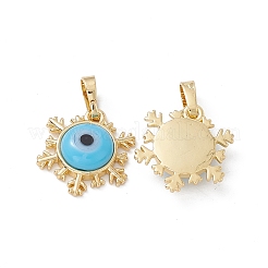 Handmade Evil Eye Lampwork Pendants&nbsp;LAMP-G157-04G