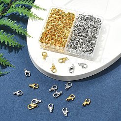 300Pcs 2 Colors Zinc Alloy Lobster Claw Clasps&nbsp;FIND-FS0003-33