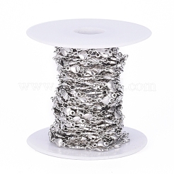 Tarnish Resistant 304 Stainless Steel Link Chains&nbsp;CHS-G014-21P
