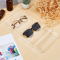 6-Slot Acrylic Sun Glasses Storage Tray&nbsp;ODIS-WH0025-235
