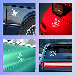 Plastic Reflective Vinyl Car Stickers&nbsp;STIC-WH0036-022
