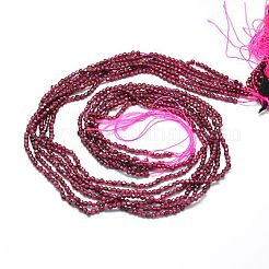 Natural Garnet Beads Strands&nbsp;G-J002-20