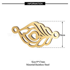 304 Stainless Steel Links connectors&nbsp;STAS-CJC0001-15G