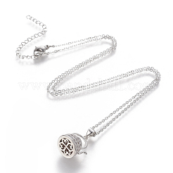 Brass Micro Pave Cubic Zirconia Pendant Necklaces&nbsp;NJEW-I230-11