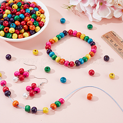 1200Pcs Wood Beads&nbsp;WOOD-UN0001-28