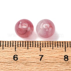 40Pcs Transparent Acrylic Beads&nbsp;OACR-S069-02A