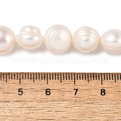 Natural Cultured Freshwater Pearl Beads Strands&nbsp;PEAR-I007-07T-01
