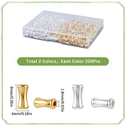 400Pcs 2 Colors Alloy Beads&nbsp;FIND-SP0002-39A