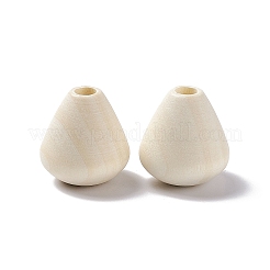 Teardrop Wood European Beads&nbsp;WOOD-I008-02