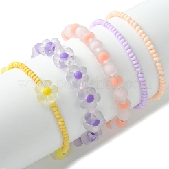4 Colors 3 Styles DIY Jewelry Beads Kits&nbsp;DIY-FS0006-58