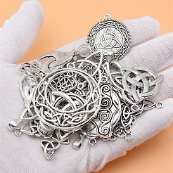 30Pcs Tibetan Style Alloy Pendants&nbsp;PW-WGCBDA4-01