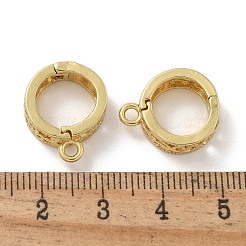 Rack Plating Brass Pendant Bails&nbsp;KK-G515-49G