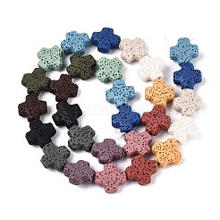 Natural Lava Rock Beads Strands&nbsp;G-N257-22A-01