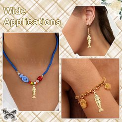 4Pcs 2 Styles Brass Pendants&nbsp;KK-CJ0005-58