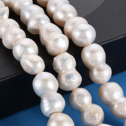 Natural Keshi Pearl Beads Strands&nbsp;PEAR-S020-O01