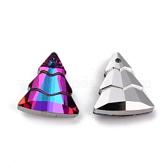 Glass Rhinestone Pendants&nbsp;RGLA-O002-A02-001VO