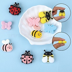 10Pcs 10 Styles Silicone Focal Beads&nbsp;SIL-SZ0002-29