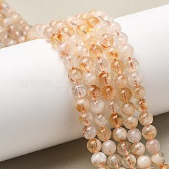 Heated Natural Citrine Beads Strands&nbsp;G-S362-105B