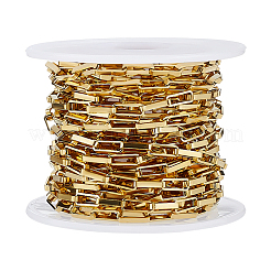 304 Stainless Steel Paperclip Chains&nbsp;CHS-WH0020-005G