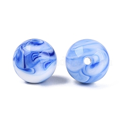 Two Tone Opaque Acrylic Beads&nbsp;SACR-R853-16mm-04