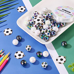 56Pcs DIY Stretch Bracelets Kits&nbsp;DIY-TA0013-67