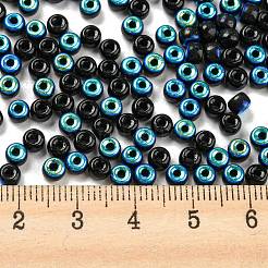 Metallic Colors Glass Seed Beads&nbsp;SEED-Z001-C-D12