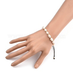 Adjustable Nylon Thread Braided Beads Bracelets&nbsp;BJEW-JB05382-02