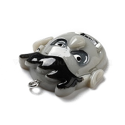 Halloween Opaque Resin Pendants&nbsp;X-RESI-B011-06
